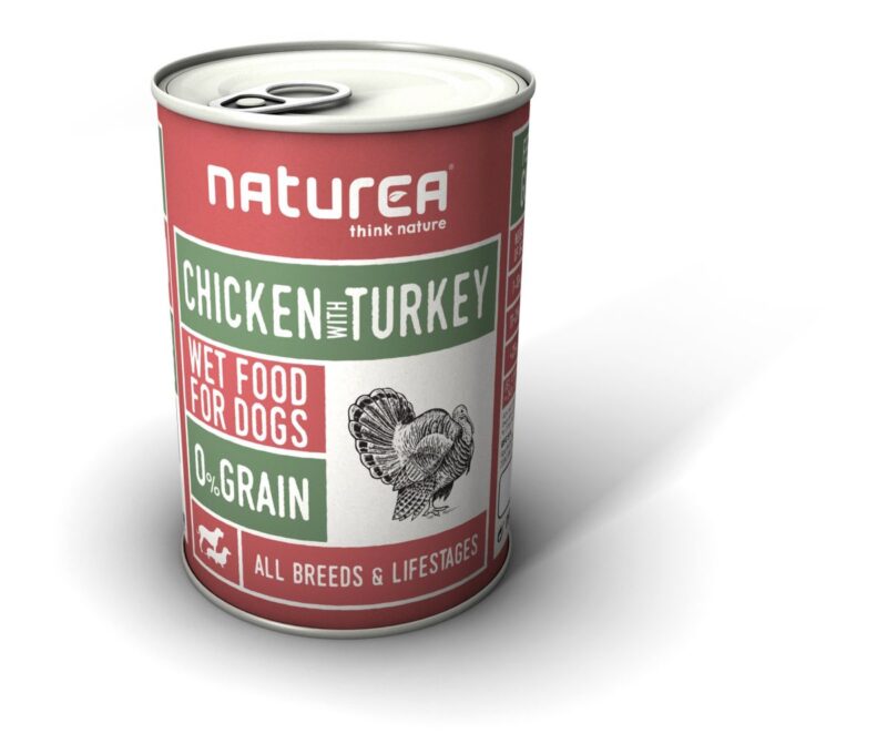 Naturea natvoer kip en kalkoen