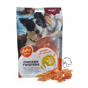 Chicken twisters hondensnack