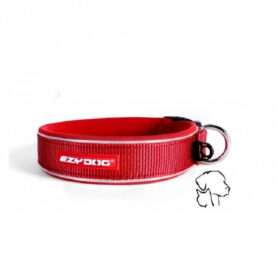 Ezydog neo classic halsband rood
