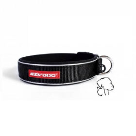 Ezydog neo classic halsband zwart