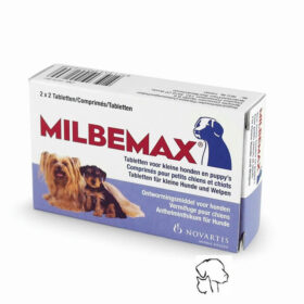 Milbemax ontworming kleine hond/pup 4 tabletten
